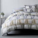 Keating Percale Comforter Set: Our take on the iconic Greek key motif, now in a gradation of modern color. Mix and match the Keating collection with Cstudio Home pillow covers for visual impact.