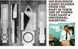Left: Sketch, Right Aldo Rossi in his office, 1980’s  Photo 10 of 10 in Inspiring Icons/ Aldo Rossi