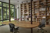 Library with expansive views to the exterior