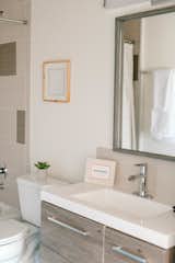 Bath Room and Wall Mount Sink  Photo 17 of 54 in The Modern Taos House by Austin