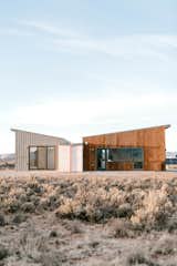 Exterior, Metal Roof Material, House Building Type, Metal Siding Material, and Butterfly RoofLine  Photo 2 of 54 in The Modern Taos House by Austin