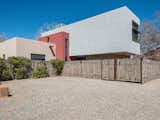 Exterior, Stucco Siding Material, Flat RoofLine, Shipping Container Building Type, House Building Type, and Metal Siding Material  Photo 1 of 37 in One Of A Kind Santa Fe Modern Home by Austin