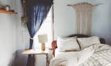 Welcome visitors with luxe bedding, like the Sand Percale Sheet Set in Emily’s guest room; Source: Emily Katz/Parachute