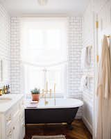 Go the extra mile and provide a robe for your guests; Source: Roomed  Photo 4 of 9 in How to Prepare Your Bathroom for Overnight Guests