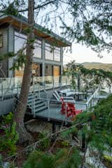 Outdoor, Front Yard, Large Patio, Porch, Deck, and Trees  Photo 3 of 17 in Luxury Loft Retreat - Halfmoon Bay BC by Landon Dix