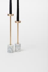 The Brushed Brass Candlesticks.  Photo 5 of 5 in Favorites by Sage McElroy from Syzygy's Debut Collection
