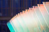 100 light scales as frames in a stop motion