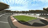 3 days were the time limitation for creating 3 different designs for the stadium, residing at the seaside. Location strongly inspired aesthetics.
1] Exterior is covered by sleek round forms, clearly resembling shells. Outer layer is slit horizontally in the middle, making room for the hallway.
2] Large colorful structures, folding up into angular shapes, were inspired by paper ship.
3] Minimalistic, smooth, wave-like shape flows around the arena. The first floor and the mid section is occupied by shops. Natural light penetrates the structure through the large grooves, gliding horizontally throughout the middle area. \ Models were submitted to the design competition and 3 distinct creative approaches to the project were offered in order to satisfy wide range of aesthetic appetites.
