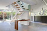 Stairway @ front entrance & Den
