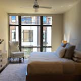 Modern bedroom home staging
