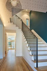 The stair was completely rebuilt with updated and refreshed detailing