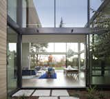 Windows and sliding glass doors blur the boundaries between indoors and out.