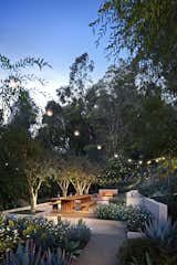 Landscape architect designed drought-friendly exteriors at the Malibu property.