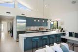 An ocean-hued kitchen at 6427 West 85th Street in Los Angeles. 