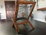 Serial #001 of Cat's Cradle. Rustic and future collide. TylersArtChairs.com