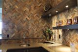 E&S Lakota Tile - https://www.eandstile.com/rawhide-real-wood-panels/  Photo 14 of 15 in E&S Tile Rawhides by Aaron Everitt