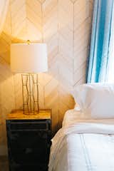 Soft beauty - high design Everitt & Schilling Plateaux Baltic Birch in Lusatane pattern.

https://www.eandstile.com/plateaux-plywood-walls/ 