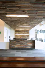 Boardwalk Pattern by E&S Tile 
https://www.eandstile.com/reclaimed-barnwood-walls/