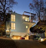 Exterior, House Building Type, Green Roof Material, Green Siding Material, and Flat RoofLine Front House   Photo 4 of 7 in Contemporary home and furniture designs. by Robert Nichols