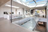 Trousdale Beverly Hills modern home skylight & glass bridge