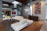 Summit House Beverly Hills modern luxury home living room interior design