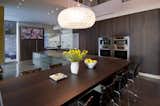 Summit House Beverly Hills luxury home warm modern kitchen design