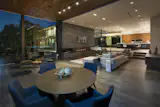Family room and kitchen
