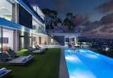 Los Tilos Hollywood Hills modern luxury resort style home with zero edge infinity pool
