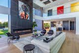 Bundy Drive Los Angeles modern home living room interior design