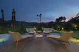Serenity Indian Wells modern architectural desert home patio terrace lounge