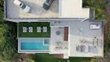 Los Tilos Hollywood Hills luxury home outdoor terraces aerial view