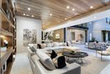 Hutton Drive 2641 Beverly Hills luxury open plan modern home with indoor outdoor design that creates an open air living room