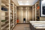 Hutton Drive 2641 Beverly Hills luxury home modern primary suite walk-in closet with indirect LED lighting