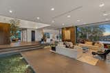 Benedict Canyon Beverly Hills luxury mansion modern sunken living room with views