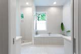 Main Bathroom with woods view