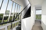 Stairs to rooftop deck/guest bedroom
