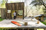 "Giulietta Carrelli of Trouble Coffee says, ‘Build your own damn house,’ and I agree wholeheartedly with that," says Mason St. Peter, who crafted his dream surf-inspired cabin in Los Angeles’s Topanga Canyon with his partner, Serena Mitnik-Miller.