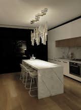 Heavy Rain 7 Clouds Chandelier 