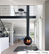 Photo 6 of 12 in Bathyscafocus Indoor and Outdoor Wood Fireplace by European Home