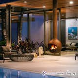  Photo 1 of 12 in Bathyscafocus Indoor and Outdoor Wood Fireplace by European Home