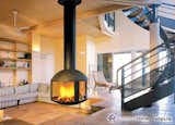  Photo 1 of 5 in Agorafocus 850 Wood Burning Suspended Fireplace by European Home
