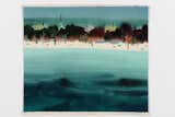 Impressions of a beach, as seen from across the bay