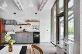 Living room with kitchen