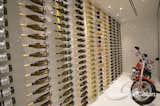 New Tension Cable racking is dominating the scene in contemporary home wine cellars. 

http://www.genuwinecellars.com/wine-cellars/the-ring/