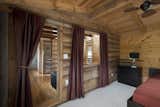 view from bedroom into the library