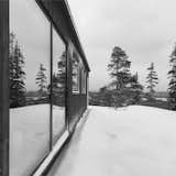 My cabin is situated in Norway in a beautiful place with lots of snow during winter and lovely view of mountains and nice trees. The cabin is self-designed and drawn in a fully 3D model in Sketchup. 

It is a modern design with pine cladding on walls and roof which is  naturally greyish over time. 

Inside i also have used pine panels with little or no knots on walls and ceiling. Floors are made of Dinesen Douglas wide planks in full lenghts up to 8 meters long. 