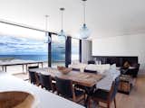 Dining and living room overlooking ocean