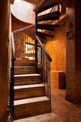 Custom Spiral Stairs for wine cellar