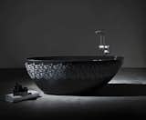 Ideally proportioned for smaller spaces such as condo bathrooms, coco compact 59" tub offers a deep-soak 79 gallon capacity with a small footprint.  Photo 5 of 11 in blu•stone™ bathtubs by Blu Bathworks