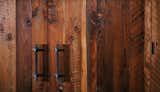 Barn wood over 100 years old used on the exterior.  